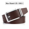 Dây thắt lưng nam da bò hai mặt đen nâu cao cấp Vicenzo, khóa hợp kim đúc không rỉ - giảm giá 18.3tr 7