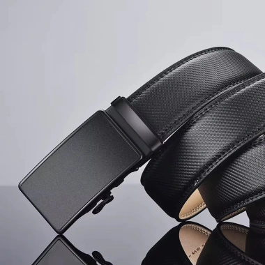 Dây thắt lưng nam da phong cách Châu Âu và Mỹ, tự động khóa, chính hãng, giảm giá