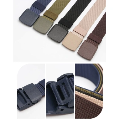 Dây thắt lưng nam nylon bỉ mặt nhựa chịu lực - Siêu bền, Giá ưu đãi 78.000đ