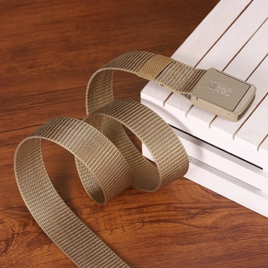 Dây thắt lưng nam nylon thời trang, mặt kim loại 511, kiểu bấm, bền chắc, giá chỉ 102.000₫