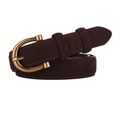 Dây thắt lưng nữ mỏng da bò Caramel thời trang, khóa khâu chắc chắn, 147.803 VND 11 Dây thắt lưng nữ mỏng da bò Caramel thời trang, khóa khâu chắc chắn, 147.803 VND 11