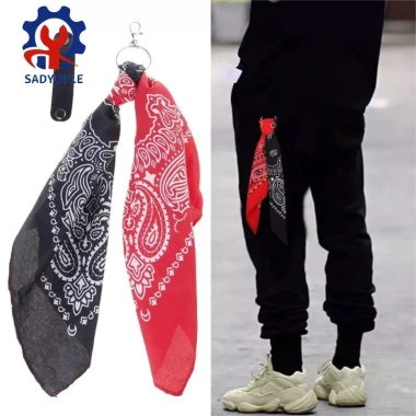 Dây Thắt Lưng Punk thời trang kèm khăn vuông và trang sức Hip Hop giá 39.644 VND