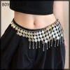Dây Thắt Lưng Vintage Bạc Bohemian, Phong Cách Dân Tộc, Giá Ưu Đãi 106.480 VND