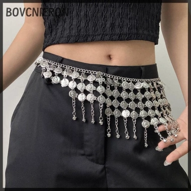 Dây Thắt Lưng Vintage Bạc Bohemian, Phong Cách Dân Tộc, Giá Ưu Đãi 106.480 VND 2