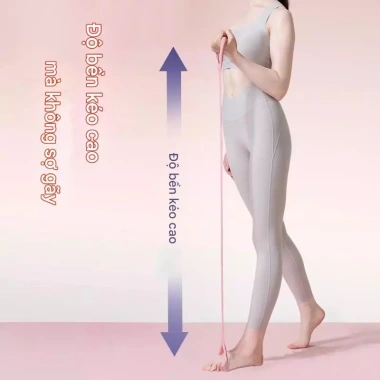 Dây thắt lưng Yoga silicone 8 hình - Mở ngực, mở vai, tập lưng, chỉ 49.950₫ 5