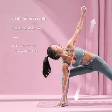 Dây thắt lưng Yoga silicone 8 hình - Mở ngực, mở vai, tập lưng, chỉ 49.950₫ 6