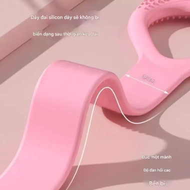 Dây thắt lưng Yoga silicone 8 hình - Mở ngực, mở vai, tập lưng, chỉ 49.950₫ 8