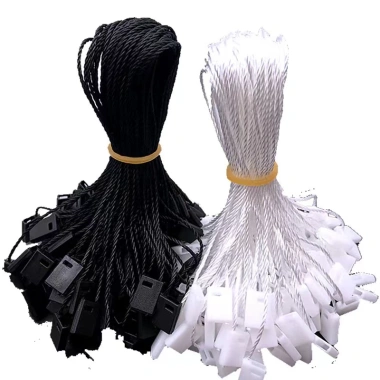 Dây Thẻ Polyester 1.000 Chiếc Khóa Nhựa - Gói Lớn Nhãn Quần Áo Dây Treo Giá Rẻ 2