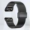 Dây thép không gỉ cho Garmin Fenix 8/7/6/5 - Đeo tay kim loại 20-26mm, bền thời trang, giảm giá 114k 7