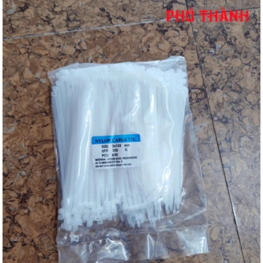 Dây Thít Nhựa Trắng Giá Rẻ - Dây Rút Dây Điện, Buộc Đồ Gia Dụng, Chỉ 31.000đ