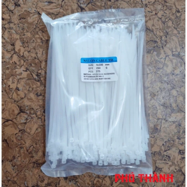 Dây Thít Nhựa Trắng Giá Rẻ - Dây Rút Dây Điện, Buộc Đồ Gia Dụng, Chỉ 31.000đ