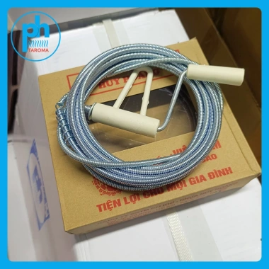 Dây thông cống Huy Hoàng 10-20m - Dây lò xo thông tắc vệ sinh, giá 116.999₫ 2 Dây thông cống Huy Hoàng 10-20m - Dây lò xo thông tắc vệ sinh, giá 116.999₫ 2