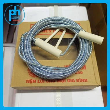 Dây thông cống Huy Hoàng 10-20m - Dây lò xo thông tắc vệ sinh, giá 116.999₫ 3 Dây thông cống Huy Hoàng 10-20m - Dây lò xo thông tắc vệ sinh, giá 116.999₫ 3