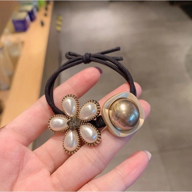 Dây thun bọc tóc định hạt - Chun cột tóc Hàn Quốc xinh xắn, chỉ 10.000đ 9