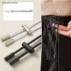 Dây thun NS 2M mạnh mẽ cho quần nỉ, dây rút eo có ren, nút chặn DIY, phụ kiện 6
