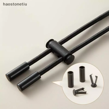 Dây thun NS 2M mạnh mẽ cho quần nỉ, dây rút eo có ren, nút chặn DIY, phụ kiện 7 Dây thun NS 2M mạnh mẽ cho quần nỉ, dây rút eo có ren, nút chặn DIY, phụ kiện 7