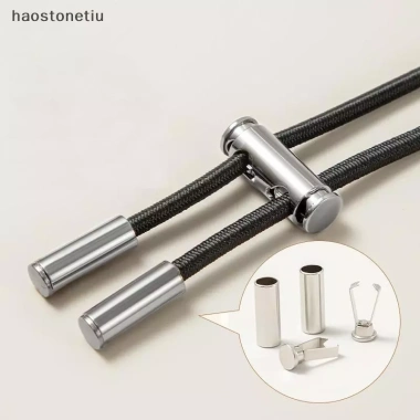Dây thun NS 2M mạnh mẽ cho quần nỉ, dây rút eo có ren, nút chặn DIY, phụ kiện