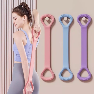 Dây thun Pilates 8 hình cáng Yoga Đeo kháng lực tập cánh tay vai giảm giá chỉ 54.000đ