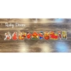 Dây trang trí Tết nguyên đán 3m - Cờ dây treo tường chữ Happy New Year, giảm giá 35.000 VND 4