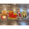 Dây trang trí Tết nguyên đán 3m - Cờ dây treo tường chữ Happy New Year, giảm giá 35.000 VND 6