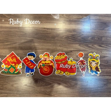 Dây trang trí Tết nguyên đán 3m - Cờ dây treo tường chữ Happy New Year, giảm giá 35.000 VND 7 Dây trang trí Tết nguyên đán 3m - Cờ dây treo tường chữ Happy New Year, giảm giá 35.000 VND 7