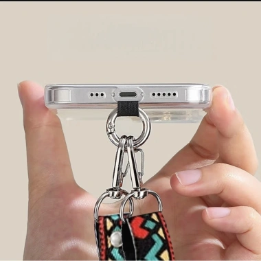 Dây treo điện thoại đeo vai, họa tiết cổ điển, độ dài điều chỉnh, ngăn mất – 49.000đ 5