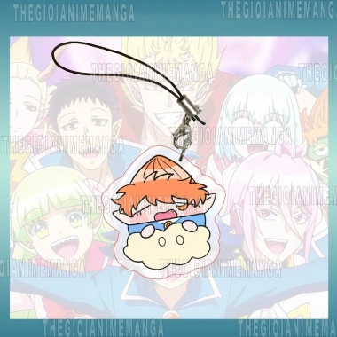 Dây treo điện thoại IRUMA GIÁ ĐÁO THU NHỎ Mairimashita Iruma-kun anime chibi mica acrylic xinh xắn 15.000₫ 3