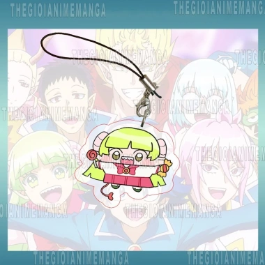 Dây treo điện thoại IRUMA GIÁ ĐÁO THU NHỎ Mairimashita Iruma-kun anime chibi mica acrylic xinh xắn 15.000₫ 5