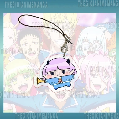 Dây treo điện thoại IRUMA GIÁ ĐÁO THU NHỎ Mairimashita Iruma-kun anime chibi mica acrylic xinh xắn 15.000₫ 6