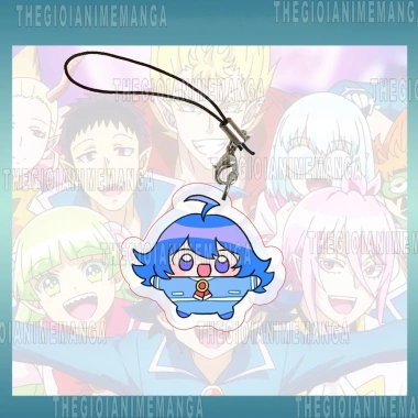 Dây treo điện thoại IRUMA GIÁ ĐÁO THU NHỎ Mairimashita Iruma-kun anime chibi mica acrylic xinh xắn 15.000₫ 10