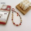 Dây Treo Điện Thoại LUImo Hoạt Hình Luy Cat Handmade Đính Hạt Chống Mất Đa Năng SBS 6