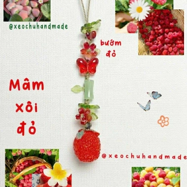 Dây treo điện thoại, túi xách, máy ảnh táo xanh & táo đỏ óng ánh - Keyring giá 36.5k giảm từ 44.5k 5 Dây treo điện thoại, túi xách, máy ảnh táo xanh & táo đỏ óng ánh - Keyring giá 36.5k giảm từ 44.5k 5