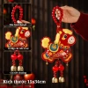 Dây treo đỏ con Lân T516 - Trang trí Tết Nguyên Đán, lễ xuân, giá ưu đãi 49k 4