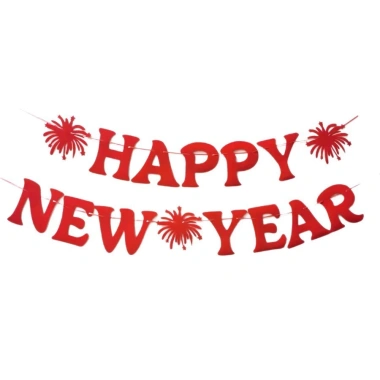 Dây treo Happy New Year 2.026 - Cờ Tết banner siêu đẹp, giá 10.000đ giảm