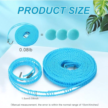 Dây treo quần áo du lịch nylon điều chỉnh, sấy nhanh, giá ưu đãi 28.875 VND 2