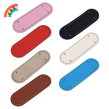 Đáy túi bầu dục 30x10cm - Phụ kiện thủ công cho túi dệt kim, da PU DIY màu trơn VN 2 Đáy túi bầu dục 30x10cm - Phụ kiện thủ công cho túi dệt kim, da PU DIY màu trơn VN 2