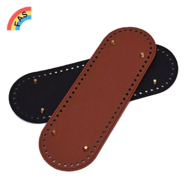 Đáy túi bầu dục 30x10cm - Phụ kiện thủ công cho túi dệt kim, da PU DIY màu trơn VN 3 Đáy túi bầu dục 30x10cm - Phụ kiện thủ công cho túi dệt kim, da PU DIY màu trơn VN 3