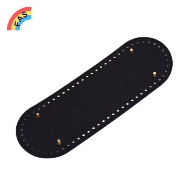 Đáy túi bầu dục 30x10cm - Phụ kiện thủ công cho túi dệt kim, da PU DIY màu trơn VN 14 Đáy túi bầu dục 30x10cm - Phụ kiện thủ công cho túi dệt kim, da PU DIY màu trơn VN 14