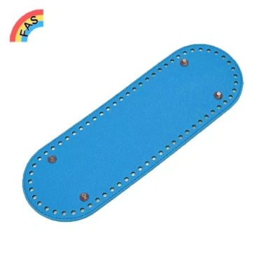 Đáy túi bầu dục 30x10cm - Phụ kiện thủ công cho túi dệt kim, da PU DIY màu trơn VN 16 Đáy túi bầu dục 30x10cm - Phụ kiện thủ công cho túi dệt kim, da PU DIY màu trơn VN 16