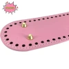 Đáy túi da 26,5 x 8cm 4 đinh tán - Túi bầu dục chống mài mòn, chắc chắn cho đan móc VN - Chỉ 22.199 VND 8
