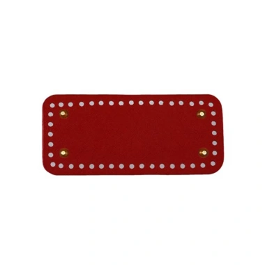 Đáy túi da 26,5 x 8cm 4 đinh tán - Túi bầu dục chống mài mòn, chắc chắn cho đan móc VN - Chỉ 22.199 VND 15