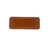Đáy túi da 26,5 x 8cm 4 đinh tán - Túi bầu dục chống mài mòn, chắc chắn cho đan móc VN - Chỉ 22.199 VND 16