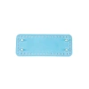 Đáy túi da 26,5 x 8cm 4 đinh tán - Túi bầu dục chống mài mòn, chắc chắn cho đan móc VN - Chỉ 22.199 VND 18