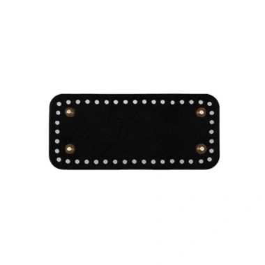 Đáy túi da 26,5 x 8cm 4 đinh tán - Túi bầu dục chống mài mòn, chắc chắn cho đan móc VN - Chỉ 22.199 VND 22