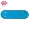 Đáy túi da 26,5 x 8cm 4 đinh tán - Túi bầu dục chống mài mòn, chắc chắn cho đan móc VN - Chỉ 22.199 VND 24