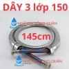 Dây vòi sen, dây xịt vệ sinh inox 3 lớp chịu áp lực cao, 1,15m hoặc 1,45m - Giá ưu đãi 43.870 VND 10