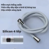 Dây vòi silicone mềm 1.5m chống xoắn, chịu nhiệt tốt - màu xám, giá chỉ 76.000đ 4
