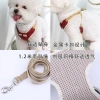Dây Xích Chó Mèo Phong Cách Hàn Quốc - Áo Vest Đa Năng, Thắt Nơ, Đeo Ngực, Nhỏ Vừa 4 Mùa, Giá Ưu Đãi 110k 2