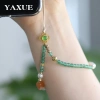 Dây xích điện thoại đá tự nhiên đính hạt - Thiết kế độc đáo phong cách Trung Quốc, chỉ 84.800đ 3