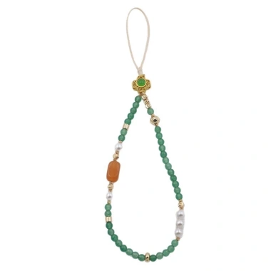 Dây xích điện thoại đá tự nhiên đính hạt - Thiết kế độc đáo phong cách Trung Quốc, chỉ 84.800đ 5